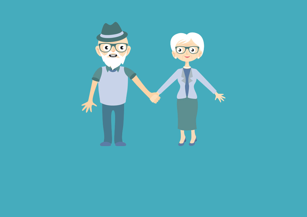 Assurance senior Senior attentif à la qualité de ses soins